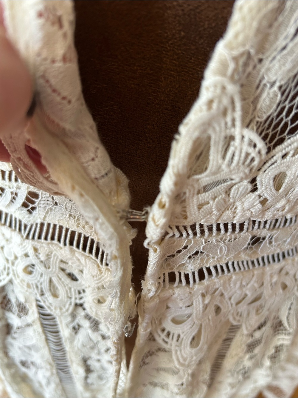 Free People Lace Maxi Duster Cardigan STUNNING - Picture 10 of 12